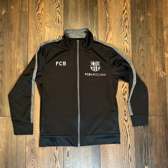 FC Barcelona Other - Men’s FC Barcelona Soccer/Futbol Size Medium Training Jacket